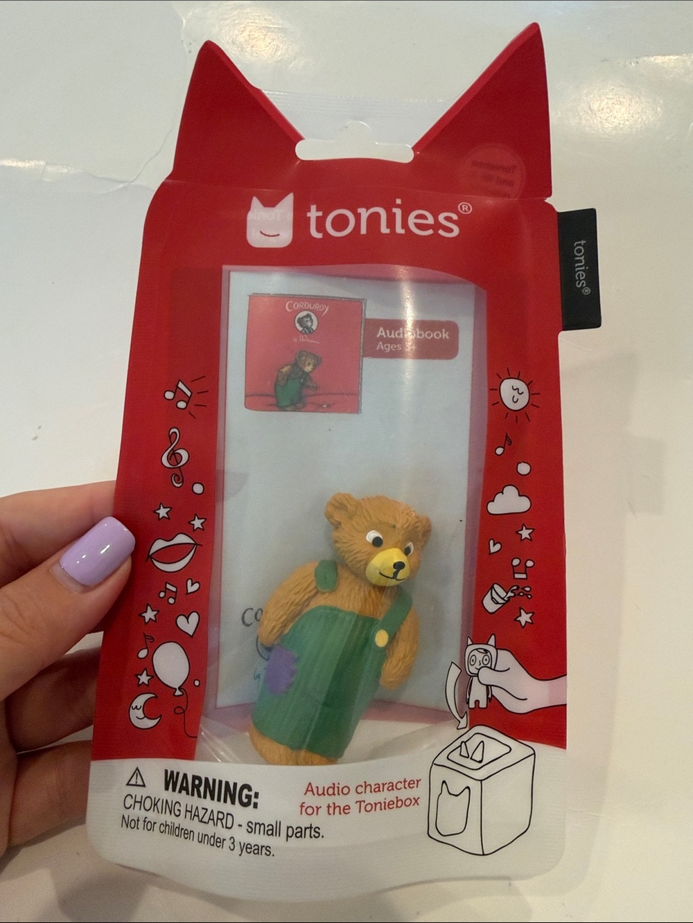 NWT Tonies Corduroy has Bear Audio Character